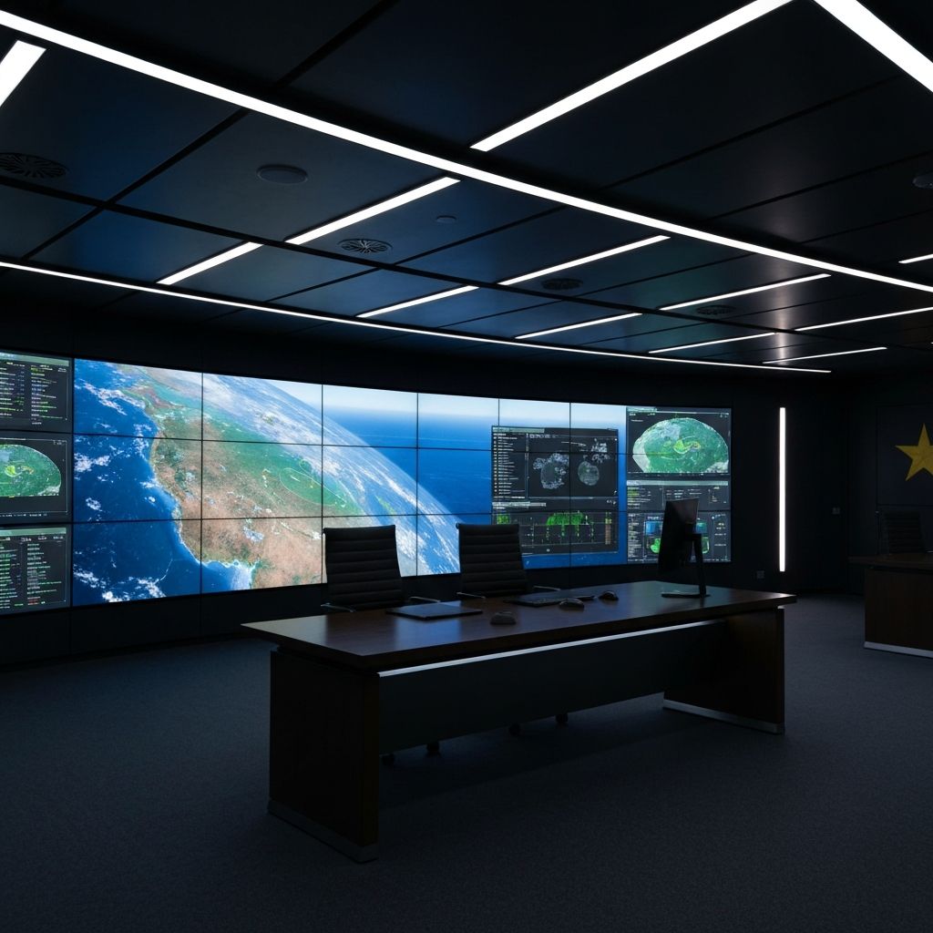 Sala de estratégia executiva